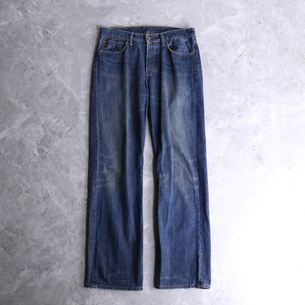 "Polo by Ralph Lauren" good aging denim pants