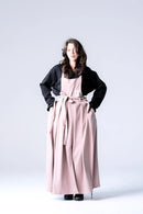 BISHOOL Double Satin Wrap KIMONO Cloth pink