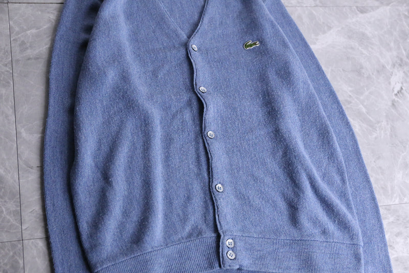 "IZOD" light blue acryl cardigan