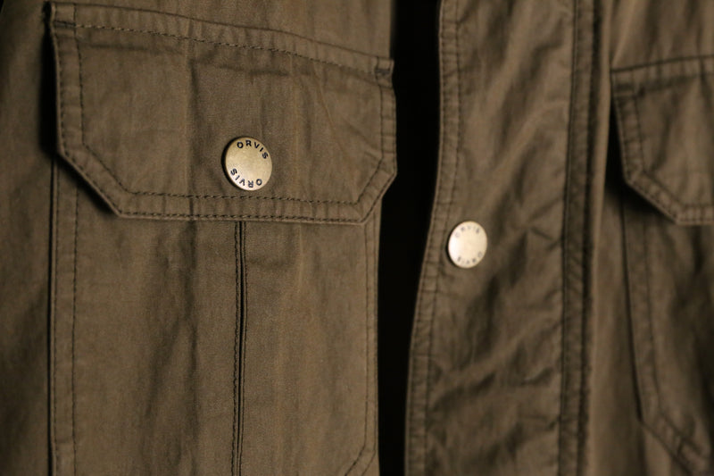 "ORVIS" khaki non oil jacket