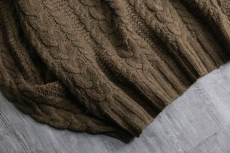 "Polo by Ralph Lauren" natural textile roll neck knit