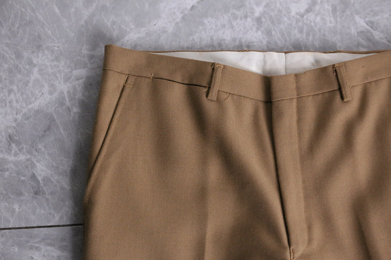 70’s beige semi flare pants