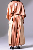 BISHOOL Modal Damask Jacquard HAKAMA Apron beige