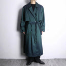 90's iridescent long trench coat