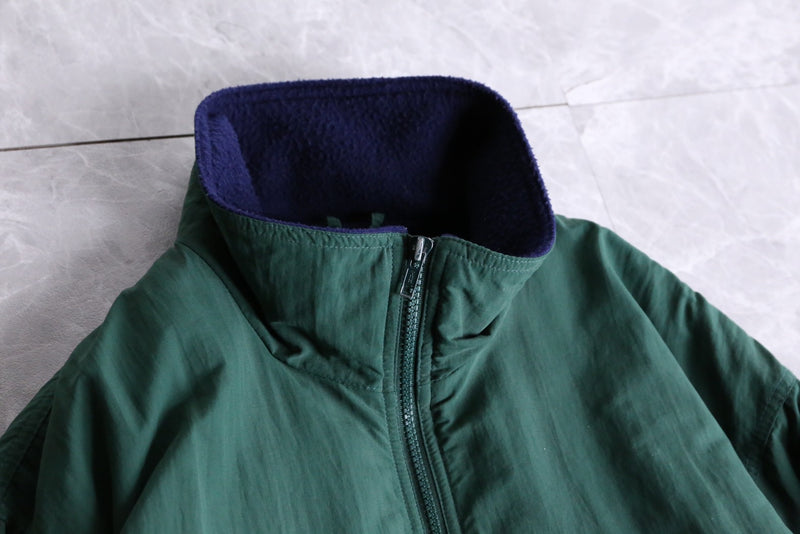 "Eddie Bauer" moss green zip-up jacket