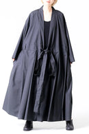 BISHOOL Tropical Wool KIMONO Dress Coat sumikuro