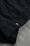 "Polo by Ralph Lauren" stand collar black nylon jacket