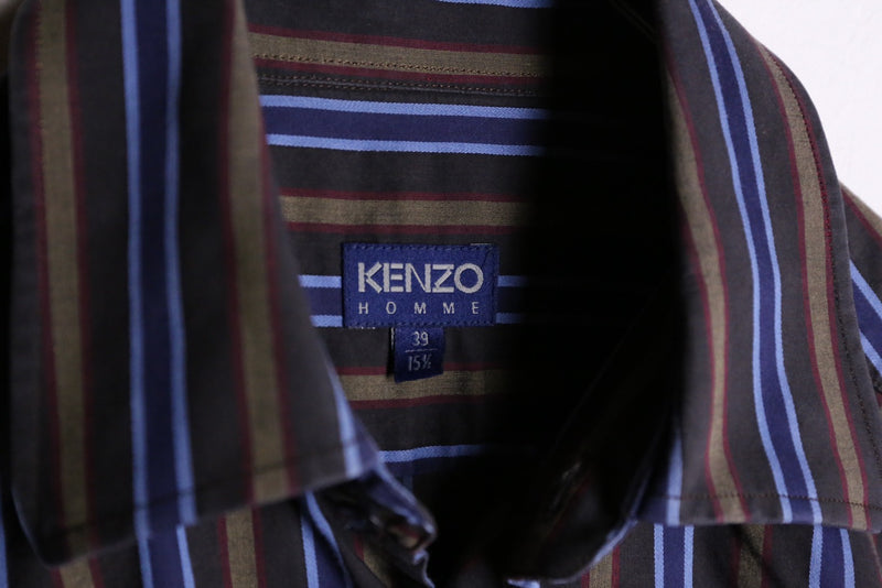 “KENZO”design striped shirt