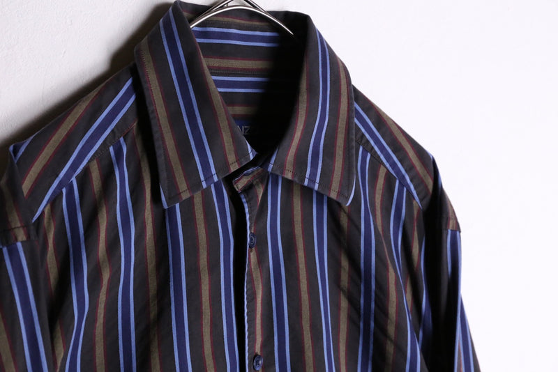 “KENZO”design striped shirt