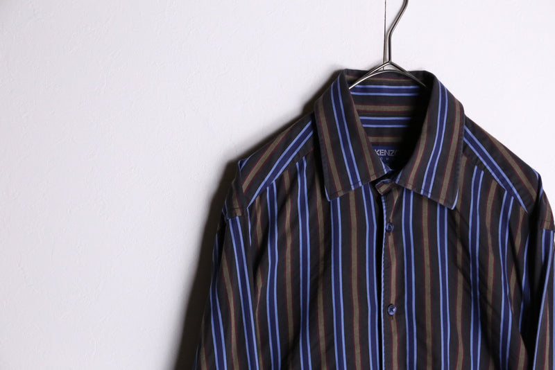 “KENZO”design striped shirt