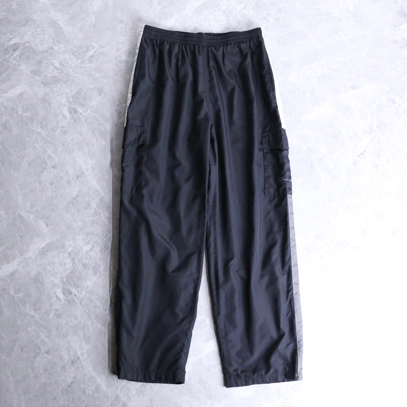 "Champion"side line pocket polyester trackpants