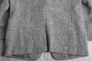 “Christian Dior” herringbone tweed 2B tailored jacket