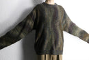 “BACHRACH”textured multicolor 3D knit