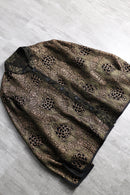 reversible ethnic jacquard box jacket