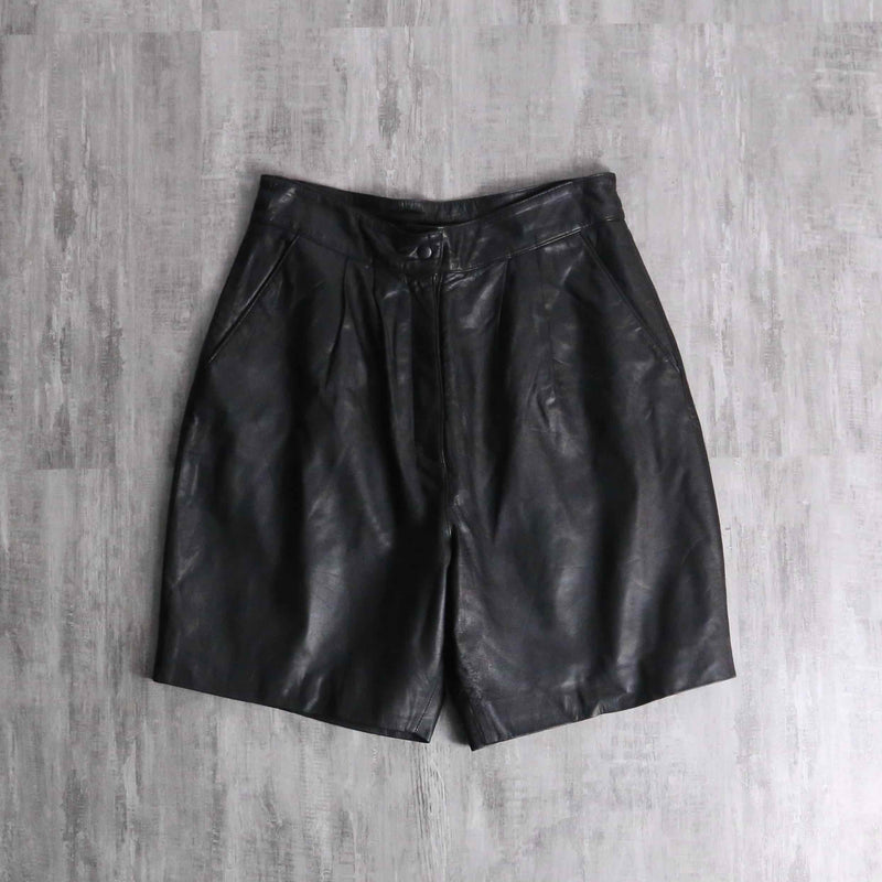 "willsons leather" leather short pants