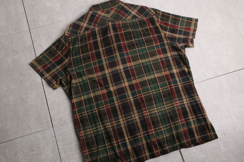 ”Polo by RL” tartan check cotton polo  shirt