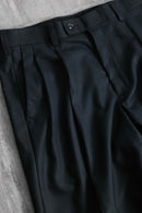 1990s PERRY ELLIS PORTFOLIO poly rayon 2tuck slacks