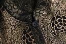 reversible ethnic jacquard box jacket