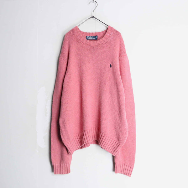 "Polo by Ralph Lauren" lavender pink cotton knit