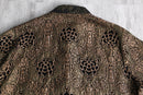 reversible ethnic jacquard box jacket