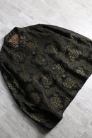 reversible ethnic jacquard box jacket