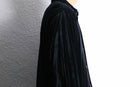 black velour L/S shirt