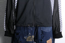 "Re:make" track × "羽織り" docking zip jacket