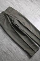 1990s BACHRACK herringbone twill poly rayon slacks