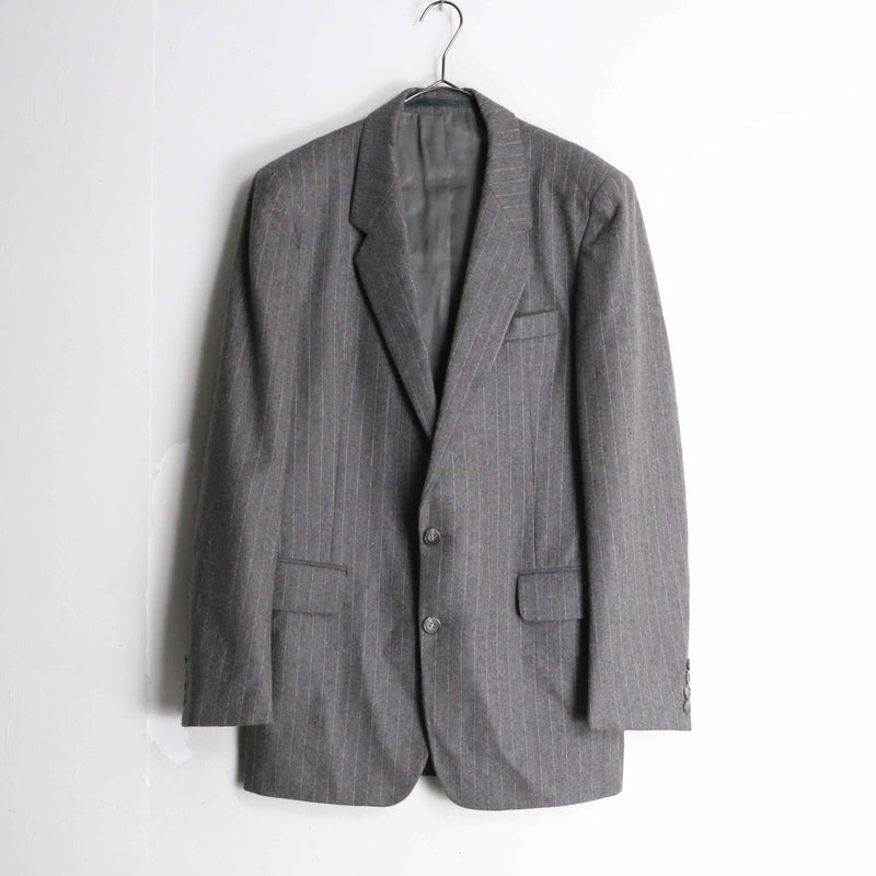 “Calvin Klein” 2B stripe tailored jacket