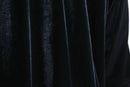black velour L/S shirt