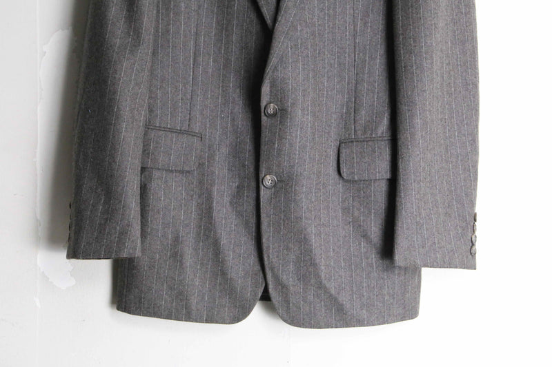 “Calvin Klein” 2B stripe tailored jacket