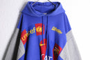 "Re:make" docking loose size silhouette hoodie
