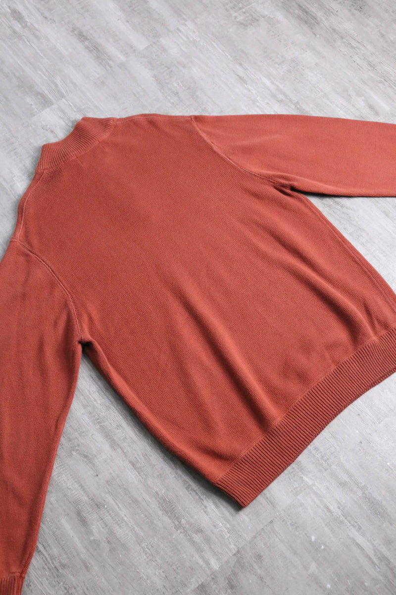 1990-00's Eddie Bauer half zip cotton knit