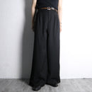 wide baggy two tuck slacks