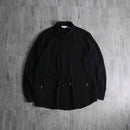 2000s Calvin Klein draw string poly shirt