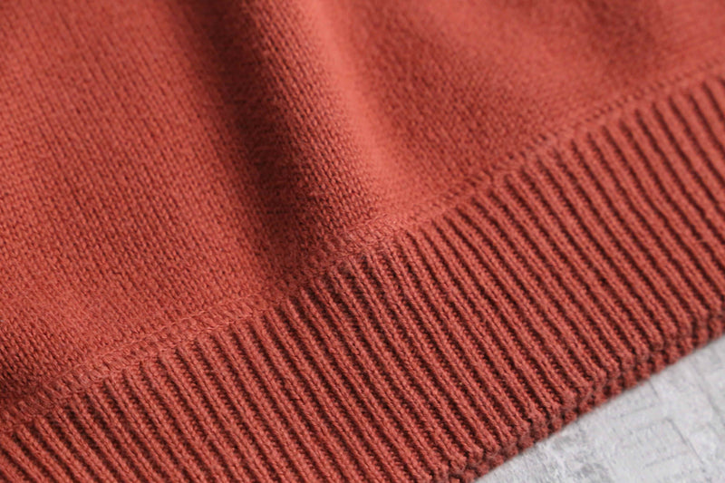 1990-00's Eddie Bauer half zip cotton knit