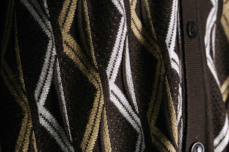 brown color knit switch s/s shirts