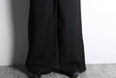 wide baggy two tuck slacks