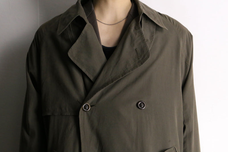 完品 “LONDON FOG” kahki trench coat