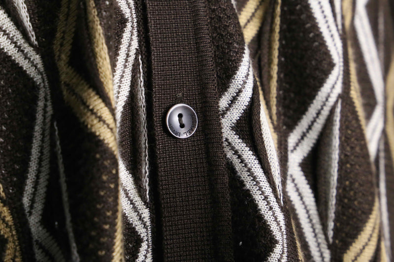brown color knit switch s/s shirts