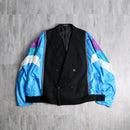 "Re:make" docking tailored track jacket