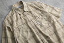 2000s Columbia plaid pattern shirt