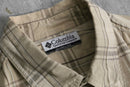 2000s Columbia plaid pattern shirt