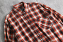 2000s cotton flannel ombre check shirt｜シャツの古着 詳細3
