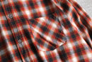 2000s cotton flannel ombre check shirt｜シャツの古着 詳細6