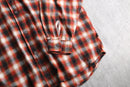 2000s cotton flannel ombre check shirt｜シャツの古着 詳細7