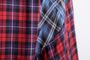 "Re:make" docking gather check shirt