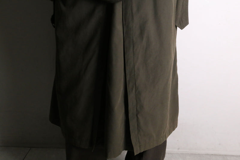 完品 “LONDON FOG” kahki trench coat