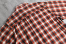 2000s cotton flannel ombre check shirt｜シャツの古着 詳細10