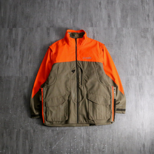 early 2000s Columbia PHG detachable hunting jacket